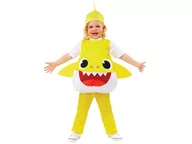 Stroje karnawałowe - Kostium Baby Shark żółty dla dziecka - miniaturka - grafika 1