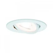 Oprawy, klosze i abażury - Paulmann Oprawa wbudowana Nova ruchoma LED 1x6,5W 2700K 230V GU10 51mm Biały Mat/Aluminium PL93430) PL93430 - miniaturka - grafika 1