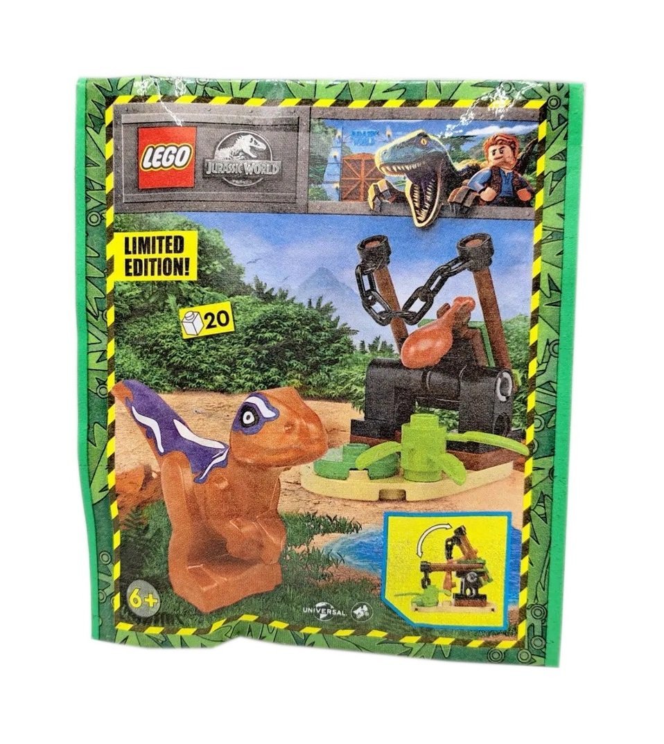 LEGO Jurassic World Zestaw - Raptor and Trap 122326 polybag klocki