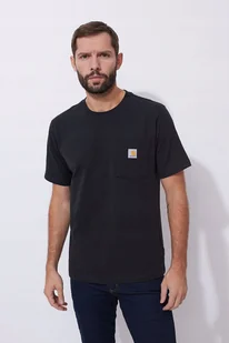 Koszulka Carhartt Heavyweight K87 Pocket - Koszulki męskie - miniaturka - grafika 1