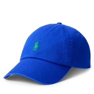 Czapki męskie - Czapka z daszkiem Polo Ralph Lauren 710667709500 Niebieski - miniaturka - grafika 1