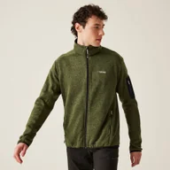 Bluzy męskie - Regatta Męski Polar z Suwakiem Newhill Zielony, Rozmiar: 4XL - miniaturka - grafika 1