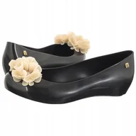 Baleriny - Buty Baleriny Damskie Melissa Ultralight Springtime 35706 Black Czarne - miniaturka - grafika 1
