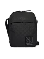 Nerki - Calvin Klein Saszetka Utility Emblem Reporter LV04D3303G Czarny - miniaturka - grafika 1