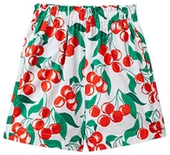 Spodnie damskie - United Colors of Benetton Spodnie damskie, Biały Czerwony Zielony 77d, XS - miniaturka - grafika 1