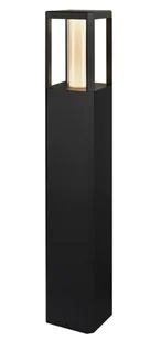 Czarna nowoczesna lampa ogrodowa słupek D180 D2-G62 - Lampy ogrodowe - miniaturka - grafika 1
