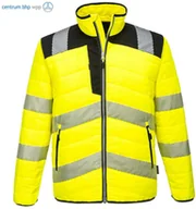 Odzież robocza - PORTWEST PW371 KURTKA OSTRZEGAWCZA PW3 BAFFLE; ŻÓŁTY/CZARNY - miniaturka - grafika 1