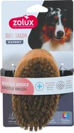 Szczotki i furminatory - Zolux ZOLUX Miękka szczotka drewniana dla psa sierść długa DOG SALON - miniaturka - grafika 1