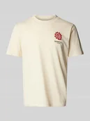 Koszulki męskie - T-shirt z nadrukiem z logo model ‘JAISON’ - miniaturka - grafika 1