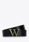 Paski - Damski pasek dwustronny z literą W - Wittchen - miniaturka - grafika 1