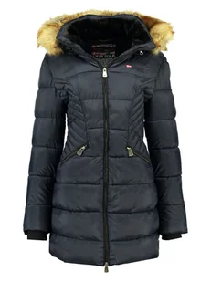 Geographical Norway Płaszcz zimowy "Abeille" w kolorze granatowym - Kurtki damskie - miniaturka - grafika 1