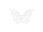 Gadżety dla niej i dla niego - PartyDeco Dekoracje papierowe Motyl, 6,5 x 4cm, 1op. ZPM2M - miniaturka - grafika 1