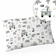 Kołdry i poduszki dla dzieci - PODUSZKA ANTYALERGICZNA 40x60 BAWEŁNA 100% WZORY! - miniaturka - grafika 1