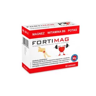 Fortis Pharmaceuticals Fortimag 60 szt. - Witaminy i minerały - miniaturka - grafika 1