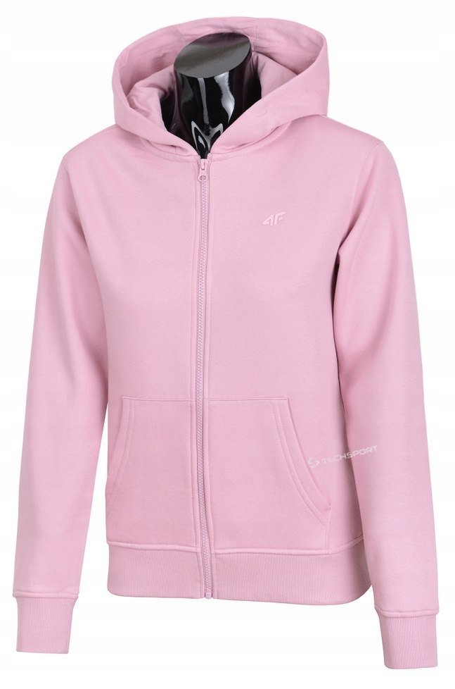 4F DAMSKA BLUZA BAWEĹNIANA ROZPINANA Z KAPTUREM / rozm XL