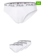 Majtki męskie - Fila Slipy (3 pary) w kolorze białym - miniaturka - grafika 1
