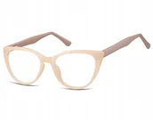 Dodatki do strojów karnawałowych - OPRAWKI Okulary Korekcyjne Kocie Zerówki damskie - miniaturka - grafika 1