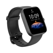 Smartwatch - Amazfit Bip 3 Pro Czarny - miniaturka - grafika 1