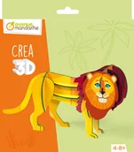 Zabawki kreatywne - Puzzle 3D Lew - miniaturka - grafika 1