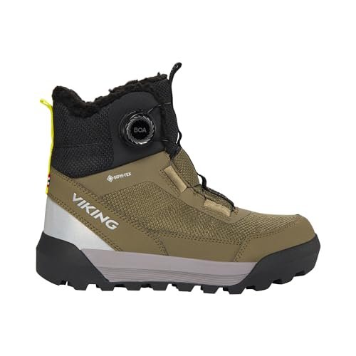 Viking Expower Warm GTX BOA śniegowce, khaki, 1 UK, Khaki, 33 EU