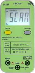 Kalkulator InLine InLine® Multimeter with Auto-Range and Autoscan, pocket size - Kalkulatory - miniaturka - grafika 1