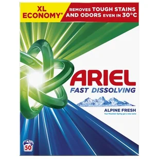 Proszek do prania ARIEL Fast Dissolving Alpine Fresh Color 2.75 kg - Środki do prania - miniaturka - grafika 1