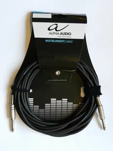 Alpha Audio Alpha audio 190010 Basic Line instrument przewód o długości 9 m, jack mono) 190010 - Akcesoria do nagłośnienia - miniaturka - grafika 1