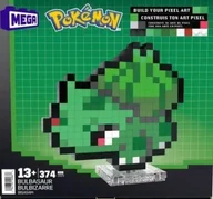 Klocki - Mega Pokemon - Bulbasaur HTH75 - Mattel - miniaturka - grafika 1