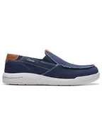 Półbuty męskie - Clarks Slippersy "Driftlite Step" w kolorze granatowym - miniaturka - grafika 1