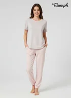 Piżamy damskie - TRIUMPH PIŻAMA DAMSKA zestaw koszulka + spodnie rozmiar 38 - miniaturka - grafika 1