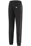 Spodenki męskie - Lonsdale Męskie spodnie do joggingu, normalny krój CRAMOND, Black/Grey, XL - miniaturka - grafika 1