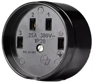 Gniazdka elektryczne - SOCKET RS 380V 25A LIREGUS - miniaturka - grafika 1