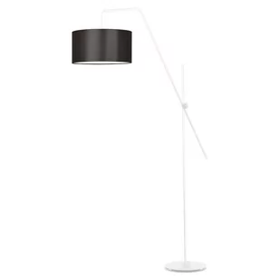 Lampa podłogowa LYSNE Bilbao, 60 W, E27, brązowa/biała, 176x90 cm - Lampy stojące - miniaturka - grafika 1