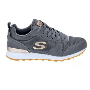 Buty na co dzień damskie SKECHERS RETROS OG 85 skóra - Buty trekkingowe damskie - miniaturka - grafika 1