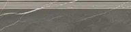 Płytki ceramiczne - Stopnica Mild Touch Graphite Steptread Lap Rect 29,8X119,8 Cersanit - miniaturka - grafika 1