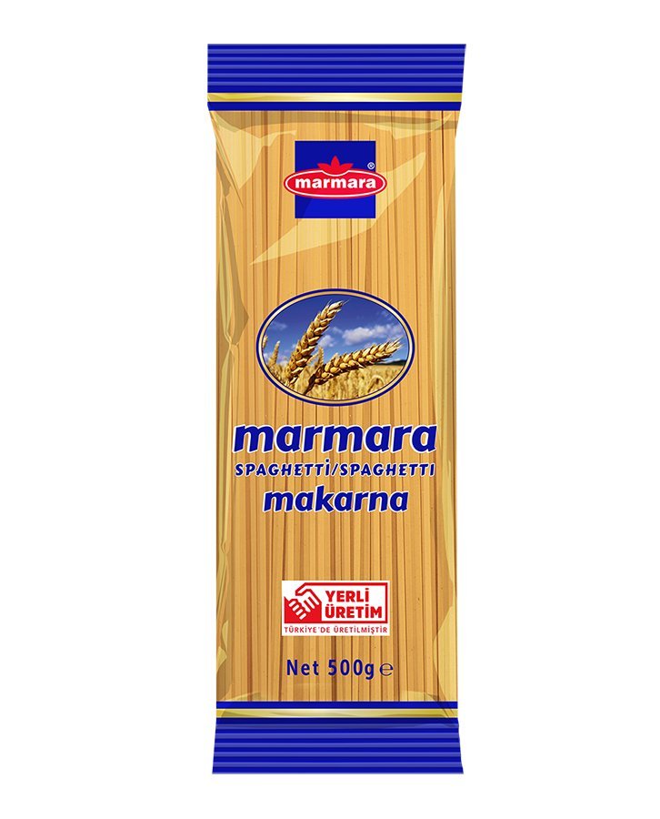 Marmara Spaghetti Makarna 500g – klasyczna pasta z pszenicy durum