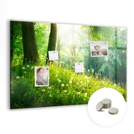 Tablice i flipcharty - Tablica Magnetyczna Suchościeralna - Natura wiosenna - 90x60 cm - miniaturka - grafika 1