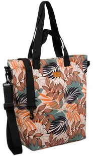 Wygodny shopper damski z poliestru - Rovicky - Torebki damskie - miniaturka - grafika 1
