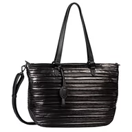 Torebki damskie - Gabor Damska torba na ramię Nicola, M, Metallic Black, m - miniaturka - grafika 1