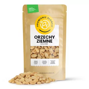 Orzechy ziemne prażone solone 500g - Orzechy i nasiona - miniaturka - grafika 1