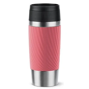 Kubek termiczny TEFAL N2020310 Travel Mug Twist Różowy - Kubki termiczne - miniaturka - grafika 1