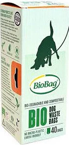 BIOBAG Worki na psie odchody BioBag Dog biodegradowalne i kompostowalne w 100%, 22x32cm, 40 szt - BIOBAG - Woreczki na psie odchody - miniaturka - grafika 6