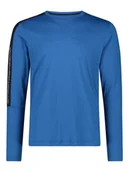 Koszulki sportowe męskie - CMP Koszulka funkcyjna w kolorze niebieskim - miniaturka - grafika 1