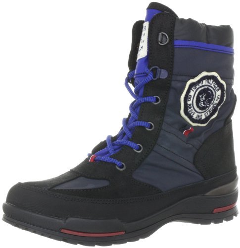 Tommy Hilfiger Bear 5A FB56814539 kozaki chłopięce, niebieski - niebieski Midnight 403-37 eu