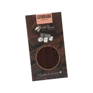 Czekolada - Czekolada deserowa M.Pelczar Chocolatier bez cukru 45g - miniaturka - grafika 1