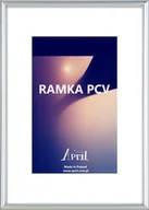 Ramki na zdjęcia - Ramka 21X29,7 (A4) Pcv Srebrna (Ra19) - miniaturka - grafika 1