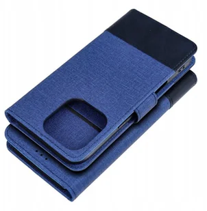 Kabura GOMMA Book do SAMSUNG S25 Plus niebieski - Etui i futerały do telefonów - miniaturka - grafika 1
