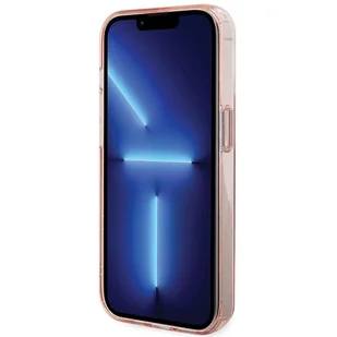 Karl Lagerfeld KLHMP15LHMRSKCP iPhone 15 Pro 6.1" różowy/pink hardcase Ring Stand Karl&Choupettte MagSafe - Etui i futerały do telefonów - miniaturka - grafika 6