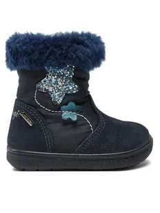 Primigi Kozaki 6850133 M GORE-TEX Granatowy - Buty dla dziewczynek - miniaturka - grafika 1