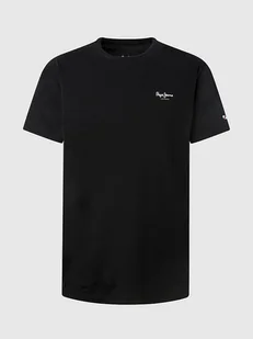Pepe Jeans Koszulka w kolorze czarnym - Koszulki męskie - miniaturka - grafika 1